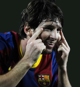 Messi... Ein intelligenter Spieler